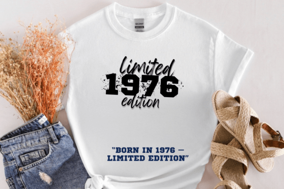 1976 Birthday Design, Vintage Limited