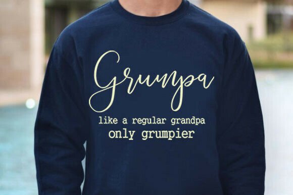 Birthday Gift for Grandpa Svg Graphics