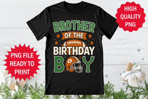 Brother of the Football Lover Birthday Graphics