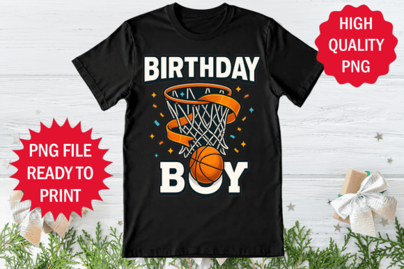 Colorful Graphic T-Shirt Design for Birthday Boy