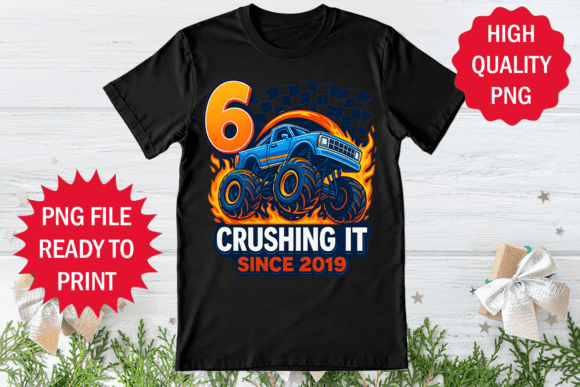 Crushing It Since 2019 Birthday Design Graphics