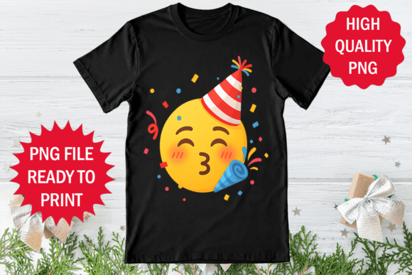 Cute Baby Birthday Present Design Png