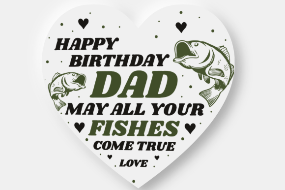 Funny Dad Fishing Birthday Gift Graphics