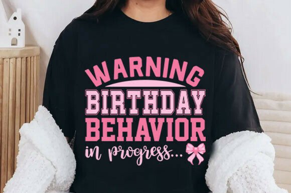 Warning Birthday Behavior Png